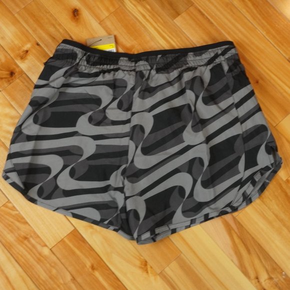 NIke Dri Fit Icon Clash Tempo Luxe Black and White Running Shorts Size Small - Picture 4 of 8